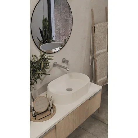 5907650830870 DEANTE Round Lustro Wiszące w Ramie - Okrągłe - Nero - ADR_N831 - LUSTRO ŁAZIENKOWE - LUSTRA ŁAZIENKOWE