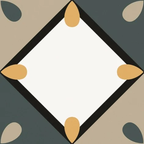 8435404951818 EQUIPE Bauhome Korola Cold EQ 27702 Płytka Gresowa Mat. 20x20 Hiszpańskie płytki podłogowe patchwork