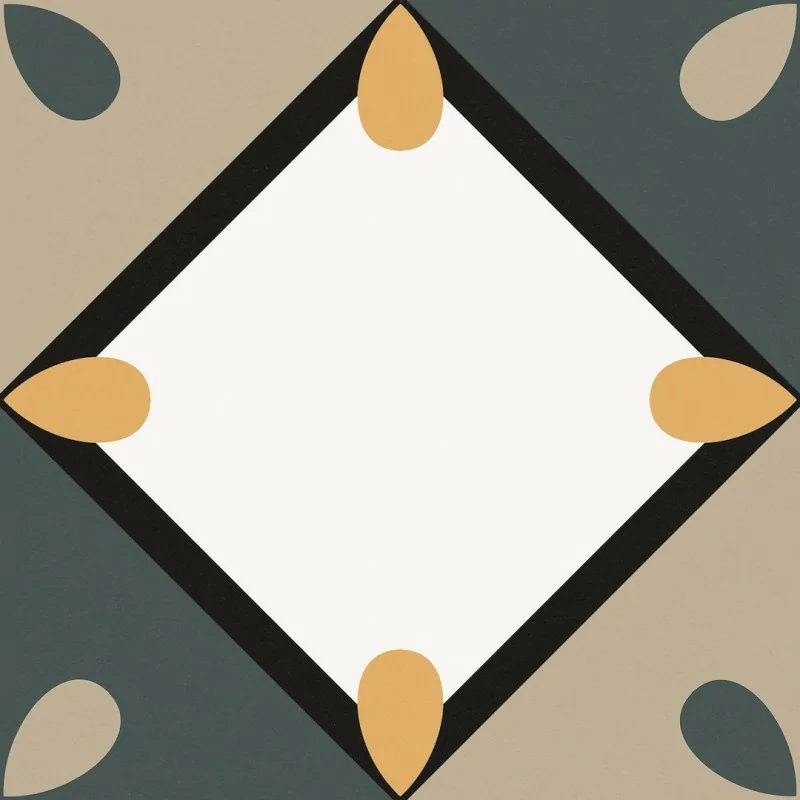 8435404951818 EQUIPE Bauhome Korola Cold EQ 27702 Płytka Gresowa Mat. 20x20 Hiszpańskie płytki podłogowe patchwork