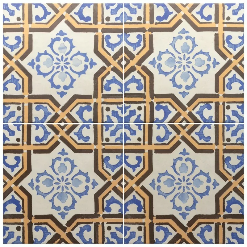 8435081429402 EQUIPE Ares Decor Maestrat EQ 31853 Płytka Gresowa Patchwork Mat. 20x20 Hiszpańskie kafelki podłogowe terakota