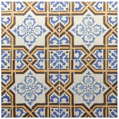 8435081429402 EQUIPE Ares Decor Maestrat EQ 31853 Płytka Gresowa Patchwork Mat. 20x20 Hiszpańskie kafelki podłogowe terakota