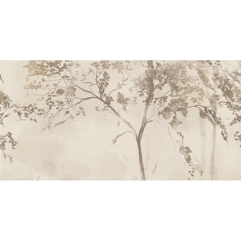 5903238072540 TUBĄDZIN Tropical Forest Right D Dekor Gresowy Rekt. Mat. 59,8x119,8 60x120 DP-01-319-1198-0598-1-037