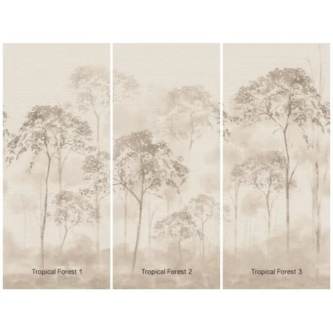 5903238072151 TUBĄDZIN Tropical Forest 3 Dekor Gresowy Ścienny 119,8x274,8 120x280 DP-01-319-2748-1198-1-018