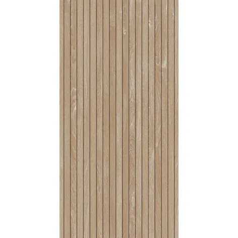 5900199287952 TUBĄDZIN Echo Lamella Beige STR Płytka Ścienna Rekt. Mat. 59,8x119,8 60x120 Płytki Drewnopodobne Tubądzin