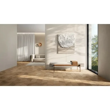 5903238077507 TUBĄDZIN (Korzilius) Slant Wood Beige A STR Płytka Gresowa Rekt. Mat. 19x119,8 20x120 PP-04-388-1198-0190-1-007