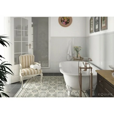 8435081496794 EQUIPE Caprice Chatelet Border EQ 20931 Płytka Gresowa Mat. 20x20 Hiszpańskie kafelki podłogowe patchwork