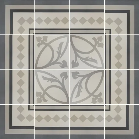 8435081496831 EQUIPE Caprice Liberty White EQ 20934 Płytka Gresowa Mat. 20x20 Hiszpańskie kafelki podłogowe terakota patchwork