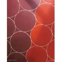 Hiszpańskie kafelki podłogowe TERAKOTA EQUIPE Sfera Rojo 18 Płytka Gresowa Mat. Okrągłe płytki hiszpania