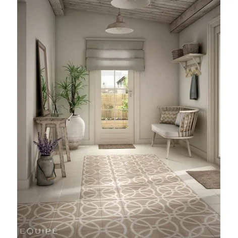 8435404908607 EQUIPE Caprice Deco Loop Pastel EQ 22108 Płytka Gresowa Mat. 20x20 Hiszpańskie kafelki podłogowe patchwork