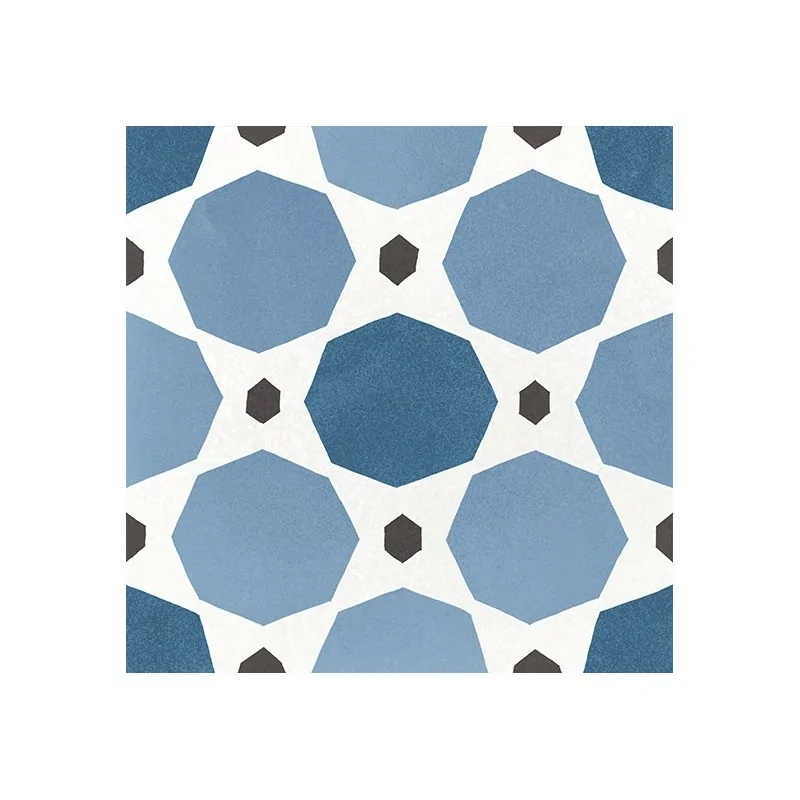 8435404908706 EQUIPE Caprice Deco Sapphite Colours EQ 22118 Płytka Gresowa Mat. 20x20 Hiszpańskie kafelki podłogowe patchwork
