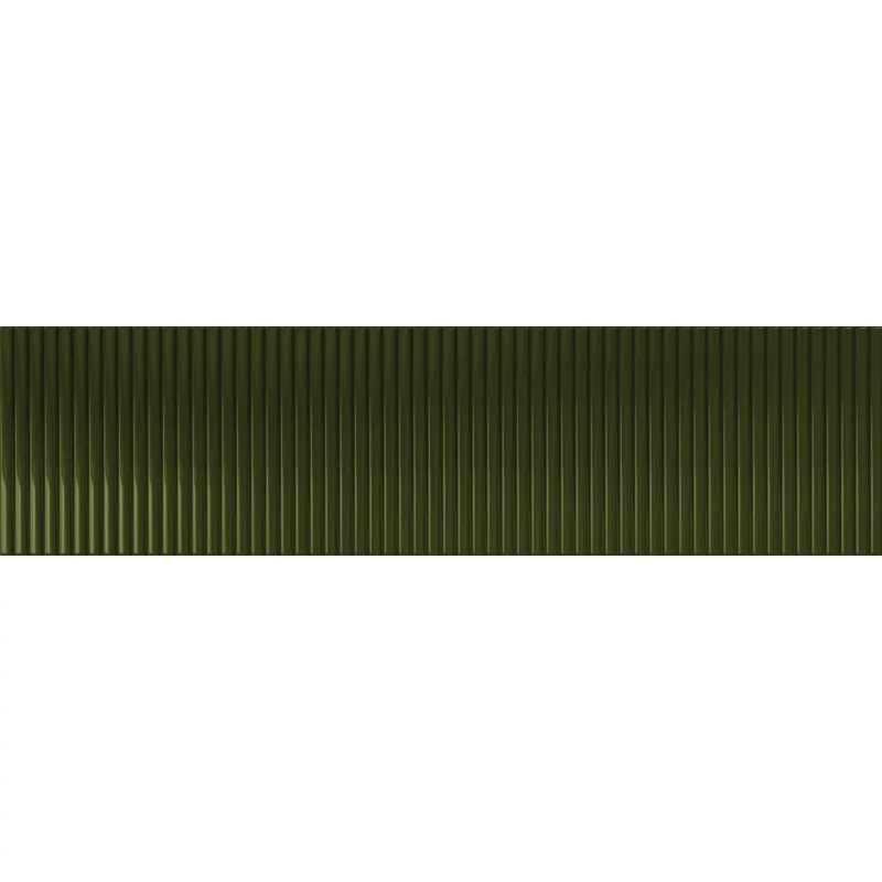 5900199287389 TUBĄDZIN Groove Olive 1 Gloss STR Płytka Ścienna Poler 7,8x29,8 Płytki Cegiełki Ceramika Tubądzin 5900199287389 TUBĄDZIN Groove Olive 1 Gloss STR Płytka Ścienna Poler 7,8x29,8 Płytki Cegiełki Ceramika Tubądzin
