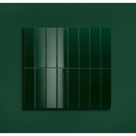 5900199287297 TUBĄDZIN Groove Green 1 Gloss STR Płytka Ścienna Poler 7,8x29,8 Płytki Cegiełki Ceramika Tubądzin Sklep Online