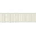 5903238075039 TUBĄDZIN Groove White Sugar 1 STR Płytka Ścienna Struktura Połysk 7,8x29,8 298x78 Płytki Cegiełki Tubądzin