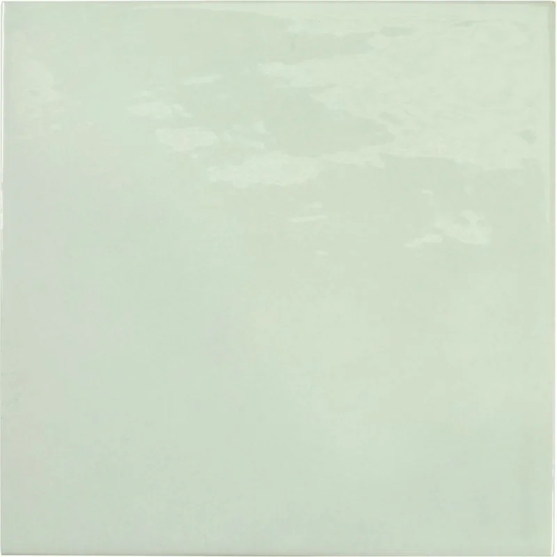 8435404938277 Płytki EQUIPE Village Mint EQ 25622 Płytka Ścienna Połysk 13,2x13,2 Hiszpańskie kafelki łazienkowe miętowe