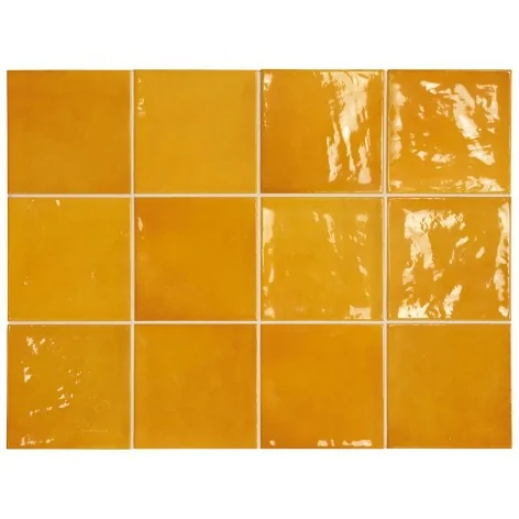 8435404938154 Sklep Płytki EQUIPE Village Tuscany Gold EQ 25591 Płytka Ścienna Połysk 13,2x13,2 Hiszpańskie żółte kafelki