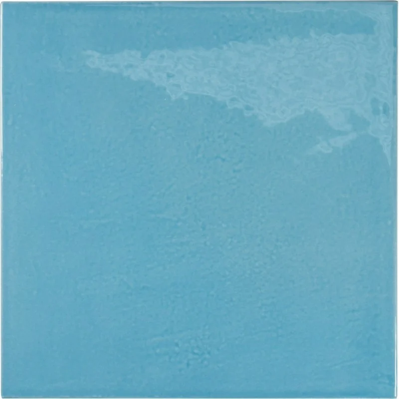 8435404938307 Sklep Płytki EQUIPE Village Azure Blue EQ 25625 Płytka Ścienna Połysk 13,2x13,2 Hiszpańska niebieska cegiełka
