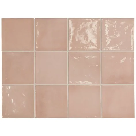 8435404938185 Sklep Płytki EQUIPE Village Rose Gold EQ 25594 Płytka Ścienna Połysk 13,2x13,2 Hiszpańskie różowe Kafelki