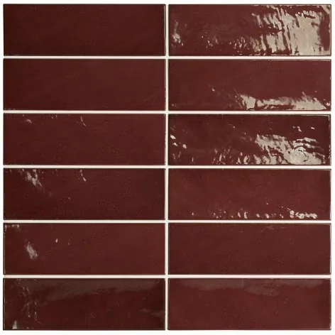 8435404943202 Sklep Płytki EQUIPE Village Aubergine EQ 25650 Płytka Ścienna Połysk 6,5x20 Hiszpańskie kafelki Łazienkowe