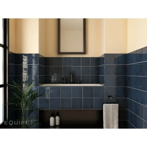 8435404943288 Sklep Płytki EQUIPE Village Royal Blue EQ 25630 Płytka Ścienna Połysk 6,5x20 Hiszpańskie Niebieskie Kafelki