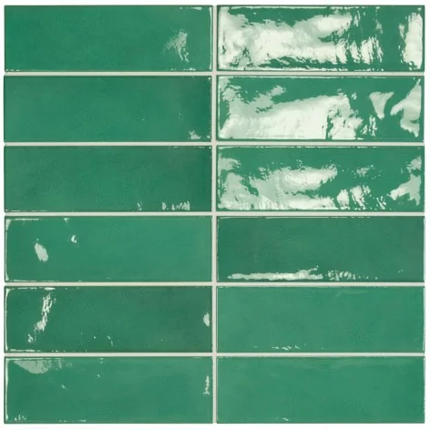 8435404943240 Sklep Płytki EQUIPE Village Esmerald Green EQ 25645 Płytka Ścienna Połysk 6,5x20 Hiszpańskie Kafelki