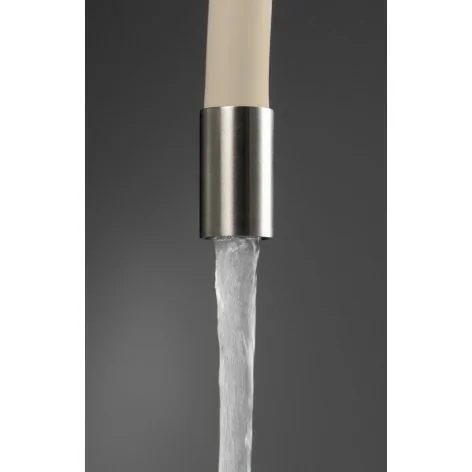 5907650859192 Armatura DEANTE Luno Bateria Kuchenna z Giętą Wylewką - Beż + Stal szczotkowana - BOC_5720 - Tania Armatura