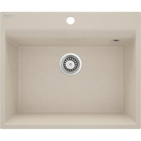 5907650865643 Sklep DEANTE Corio Zlewozmywak Granitowy 1-komorowy Beż - ZRC_510A Ceramika Kuchenna i Łazienkowa