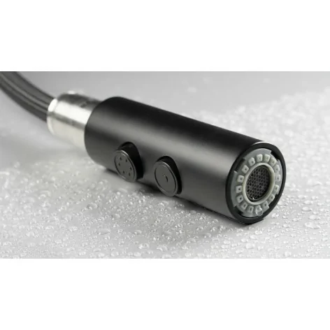 5907650858607 Sklep DEANTE Olfato - Bateria Kuchenna z Wyciąganą Wylewką - 2 Rodzaje Strumienia - Nero - BQO_N72M