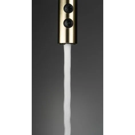 5907650858614 DEANTE Olfato Bateria Kuchenna z Wyciąganą Wylewką - 2 Rodzaje Strumienia - Złoty Szczotkowany - BQO_R72M