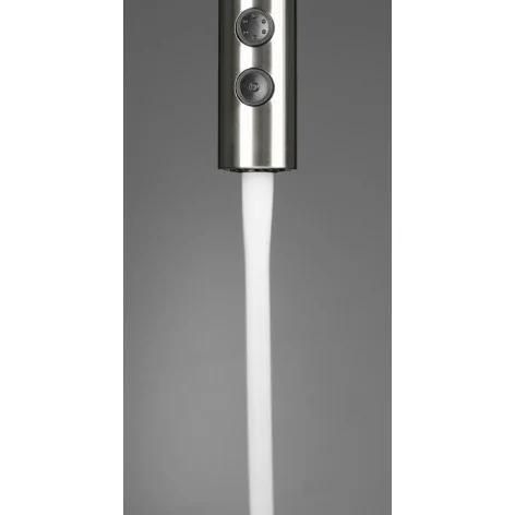 5907650858591 DEANTE Olfato Bateria Kuchenna z Wyciąganą Wylewką - 2 Rodzaje Strumienia - Stal Szczotkowana - BQO_F72M