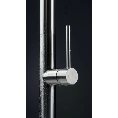 5907650858591 DEANTE Olfato Bateria Kuchenna z Wyciąganą Wylewką - 2 Rodzaje Strumienia - Stal Szczotkowana - BQO_F72M