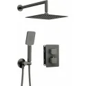 5907650890195 Armatura DEANTE Zestaw Prysznicowy Podtynkowy z BOXem Termostatycznym - Titanium - BXYZDECT