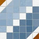8430376336052 Sklep Płytki Patchwork VIVES Marly-R Azul 4FAC Gres Rekt. Mat. 20x20 Hiszpańskie kafelki podłogowe online