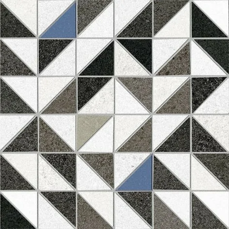 8430376336199 Hiszpańskie Płytki Patchwork VIVES Havre-R Grafito 4FAK Gres Rekt. Mat. 20x20 Kafelki mozaika podłogowa
