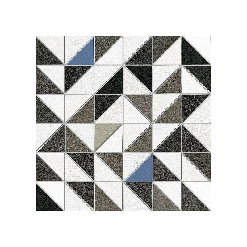 8430376336199 Hiszpańskie Płytki Patchwork VIVES Havre-R Grafito 4FAK Gres Rekt. Mat. 20x20 Kafelki mozaika podłogowa