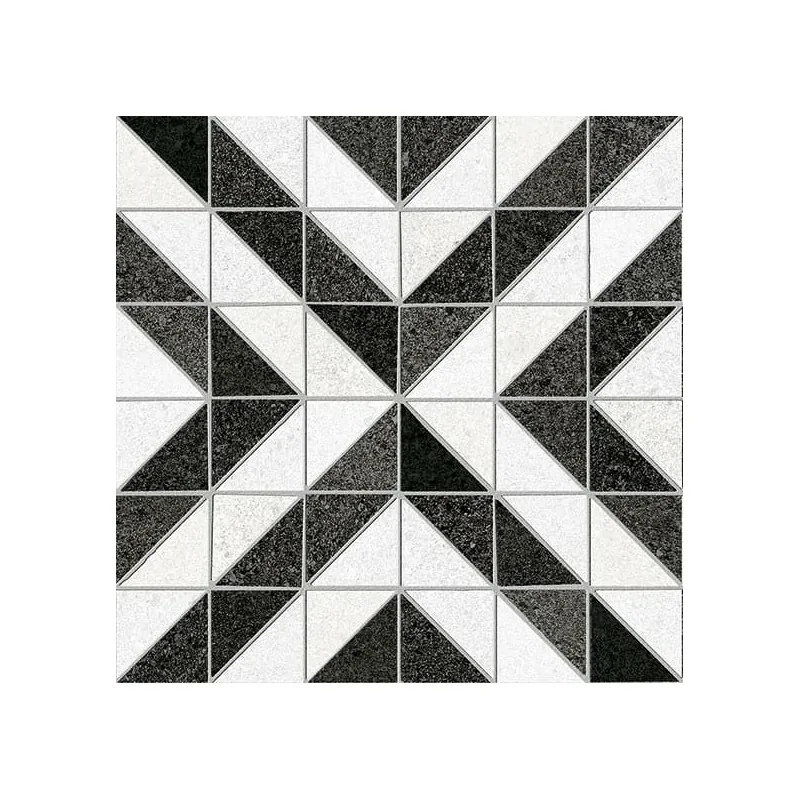 8430376336212 Hiszpańska mozaika Patchwork VIVES Sevres-R Grafito 4FAL Gres Rekt. Mat. 20x20 Płytki podłogowe rektyfikowane