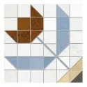 8430376336458 Hiszpańska mozaika Patchwork VIVES Sedar-R Azul 4FAY G1 Gres Rekt. Mat. 20x20 Terakota podłogowa