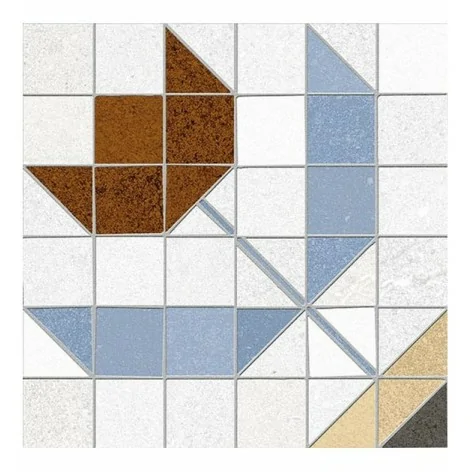 8430376336458 Hiszpańska mozaika Patchwork VIVES Sedar-R Azul 4FAY G1 Gres Rekt. Mat. 20x20 Terakota podłogowa