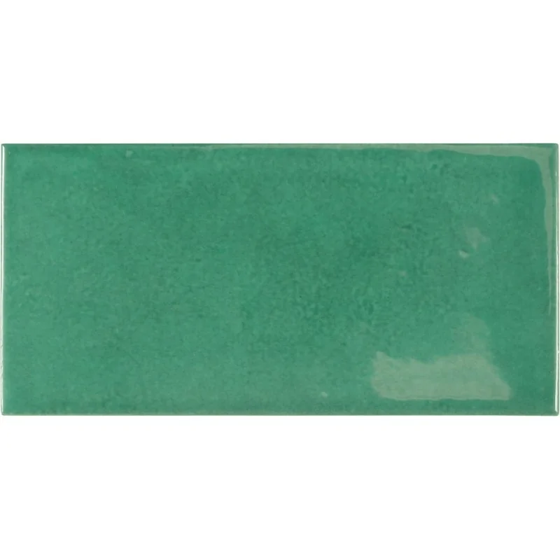 8435404938086 Sklep Płytki Cegiełki Turkusowe EQUIPE Village Esmerald Green EQ 25584 Płytka Ścienna Połysk 6,5x13,2