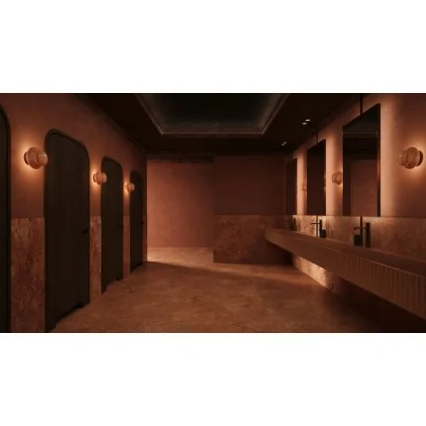 5901503235157 Płytki wielkoformatowe XXL STARGRES Aragonit Cross Red Gres Rekt. Mat. 120x120 imitacja kamienia trawertynu