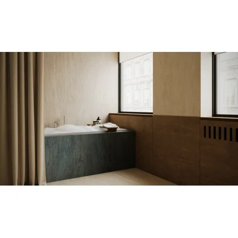 5901503234914 Sklep Płytki wielkoformatowe STARGRES Aragonit Cross Turquoise Gres Rekt. Mat. 120x120 kamień trawertyn