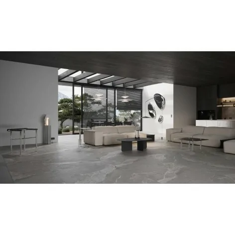 5901503235492 Sklep płytki kamieniopodobne STARGRES Lateryt Grey Gres Rekt. Mat. 60x120 Imitacja kamienia łupek szary