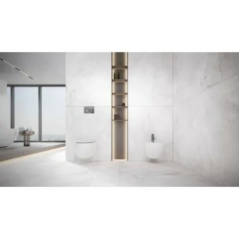 5901503234754 Płytki kamieniopodobne wielkoformatowe STARGRES Kyanit White Gres Rekt. Satyna 120x120 kamień onyks