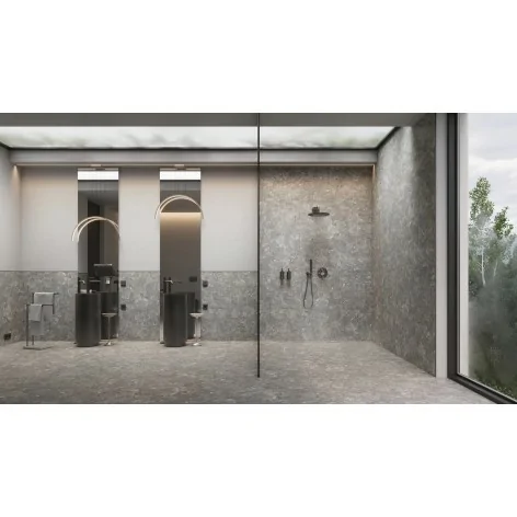 5901503235379 Sklep płytki kamieniopodobne STARGRES Lunaria Grey Gres Rekt. Mat. 60x120 Imitacja włoskiego kamienia Ceppo di Gré