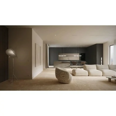 5901503235355 Sklep Płytki wielkoformatowe STARGRES Lunaria Beige Gres Rekt. Mat. 120x120 Włoski kamień Ceppo di Gré