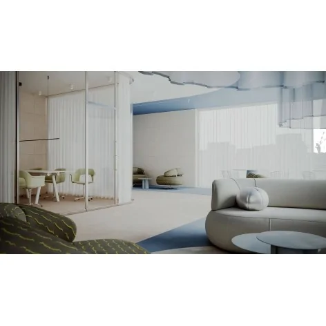 5901503236505 Sklep Płytki STARGRES Organic White Gres Rekt. Mat. 60x60 białe płytki gresowe imitacja kamienia terakota