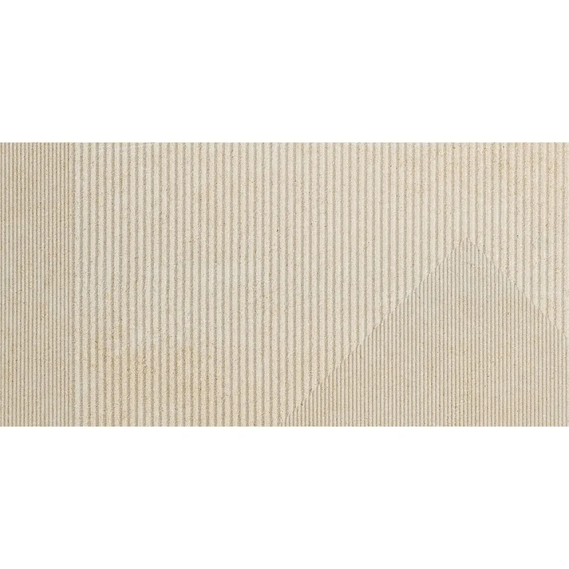 5900199289765 Sklep Płytki TUBĄDZIN Modular Glitch Ivory 3 STR Gres Rekt. Mat. 59,8x119,8 60x120 Płytka gresowa 1198x598