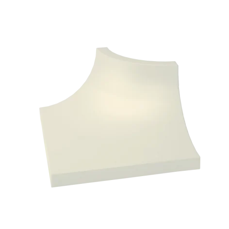 5900144083950 Sklep Płytki PARADYŻ Gamma Bianco Kształtka C Połysk 3x4 Ceramika paradyż sklep online