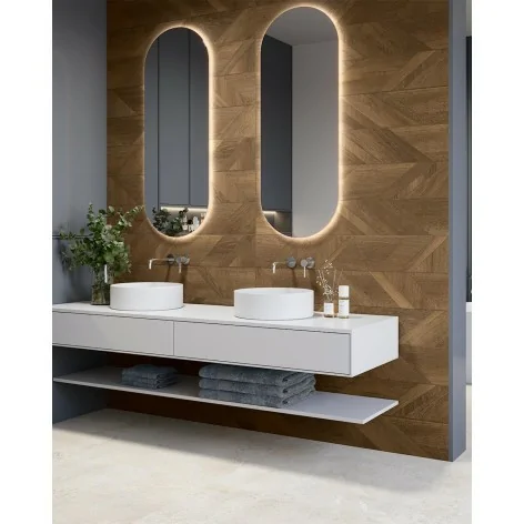 COLORKER OKEN DECOR NATURAL RECT MATE 59,5X119,2 60x120 płytki drewnopodobne chevron