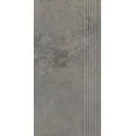 Płytki sklep PARADYŻ Archicross Concept Grey Stopnica Prasowana Gres Rekt. Mat. 29,8x59,8 30x60 5904584194153