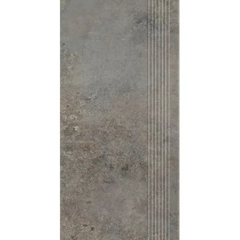 Płytki sklep PARADYŻ Archicross Concept Grey Stopnica Prasowana Gres Rekt. Mat. 29,8x59,8 30x60 5904584194153